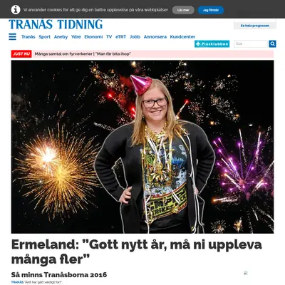 www.tranastidning.se startsida 2017