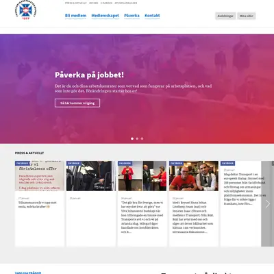 www.transport.se startsida 2018