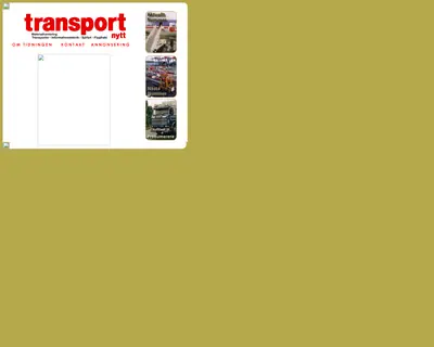 Transport-Nytt startsida 2001