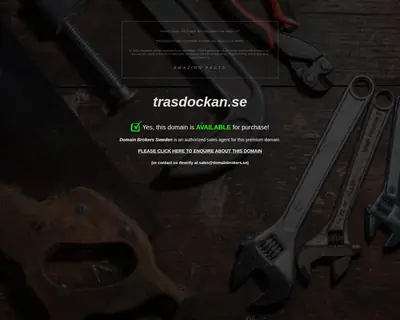 TRASDOCKAN startsida 2021