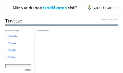 Travet startsida 2014