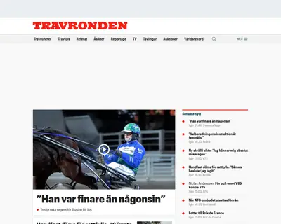 Travronden startsida 2025