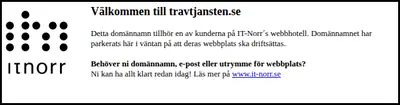 Nyhetsbrev från Travtjänsten startsida 2007