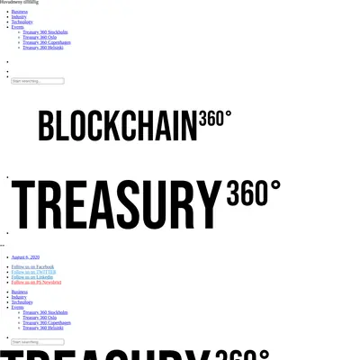 Treasury 360°, treasury360.net startsida 2020