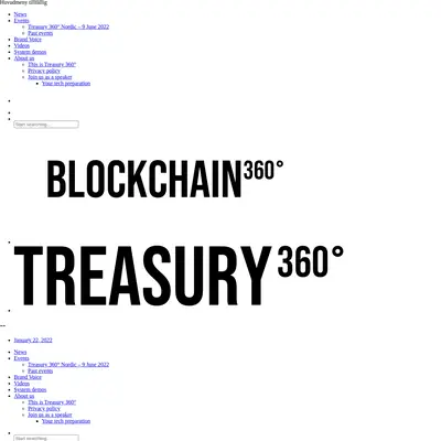 Treasury 360°, treasury360.net startsida 2022