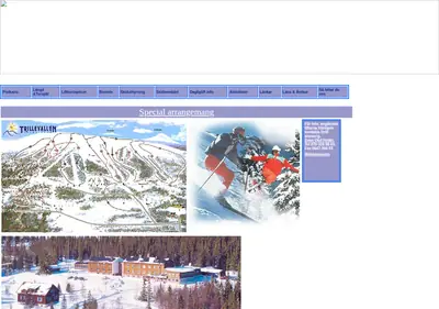 http://trillevallen.com startsida 2004