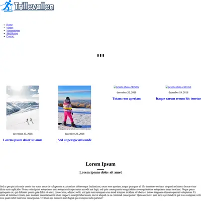 http://trillevallen.com startsida 2023