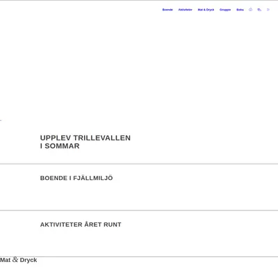 http://trillevallen.com startsida 2024