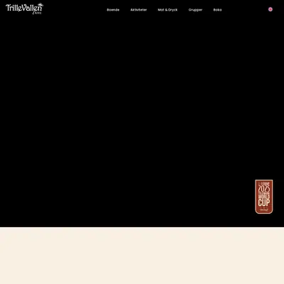 http://trillevallen.com startsida 2025