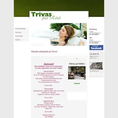 TRIVAS startsida 2013