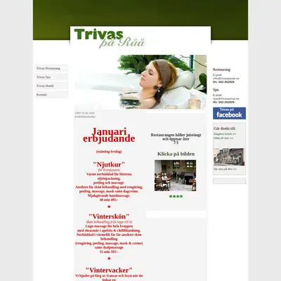 TRIVAS startsida 2014