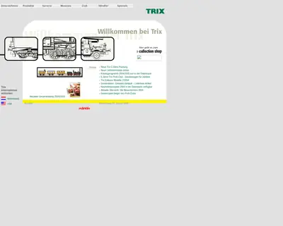 TRIX startsida 2005