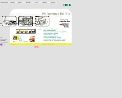 TRIX startsida 2006