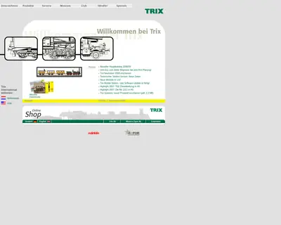 TRIX startsida 2008