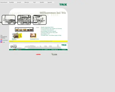 TRIX startsida 2010