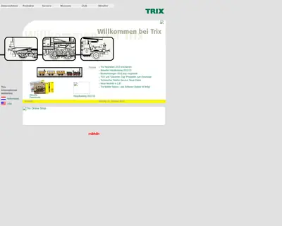 TRIX startsida 2013