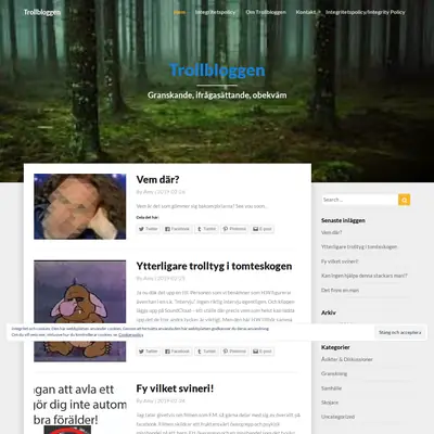 trollbloggen.se startsida 2019