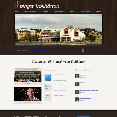 Gudstjänst Pingstkyrkan Trollhättan startsida 2014