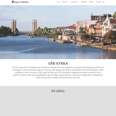 Gudstjänst Pingstkyrkan Trollhättan startsida 2019