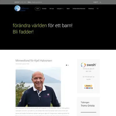 Radio Trosgnistan startsida 2019