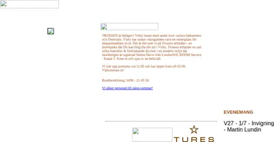 Trossen startsida 2004
