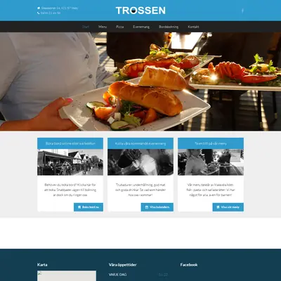 Trossen startsida 2016