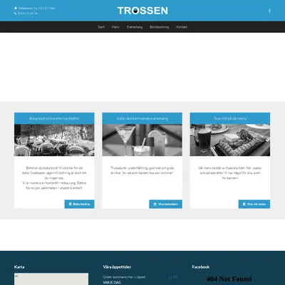Trossen startsida 2024