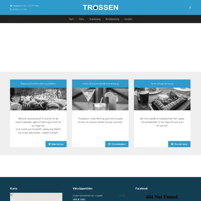 Trossen startsida 2026