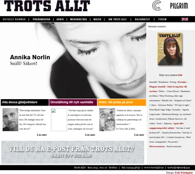 Allt om andlighet startsida 2007