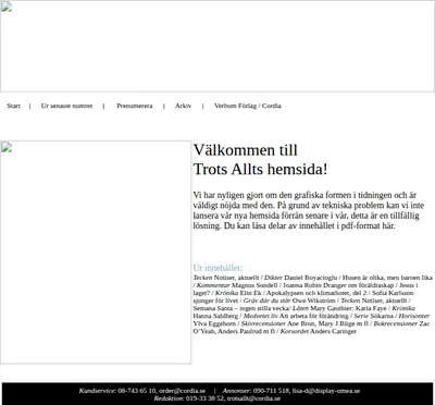 Allt om andlighet startsida 2008
