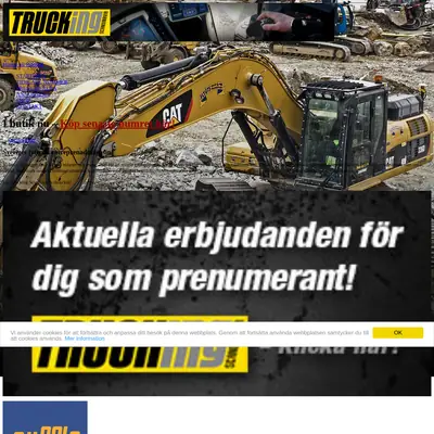 www.trucking.se startsida 2016