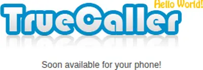 Truecaller.com startsida 2009