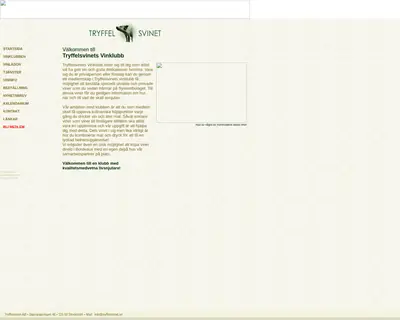 Tryffelsvinets Nyhetsbrev startsida 2005