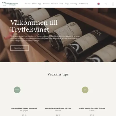 Tryffelsvinets Nyhetsbrev startsida 2023
