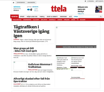 www.ela.2stad.se startsida 2014
