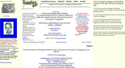 Tunafors nytt startsida 2010
