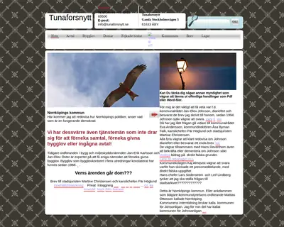 Tunafors nytt startsida 2012