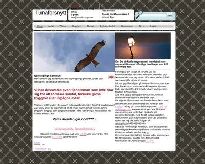 Tunafors nytt startsida 2013