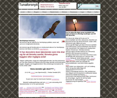 Tunafors nytt startsida 2015
