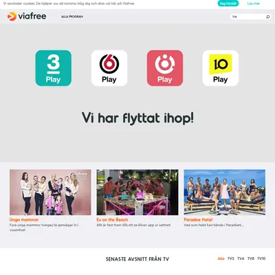 TV10 startsida 2017