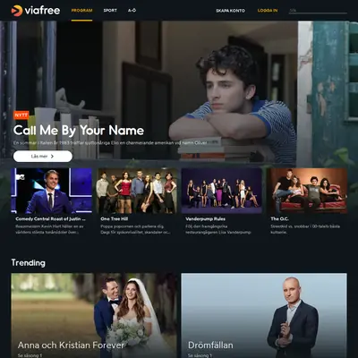 TV10 startsida 2021
