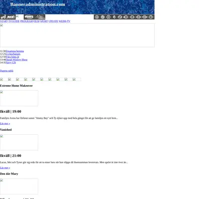 TV3 startsida 2007