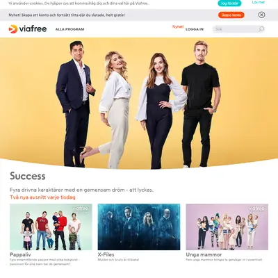 TV3 startsida 2018