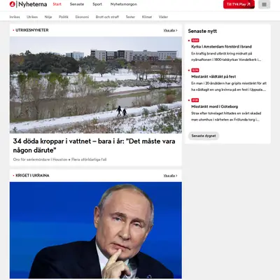 TV4 startsida 2026