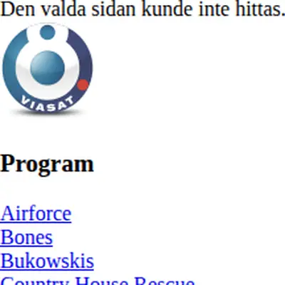 TV8 startsida 1999