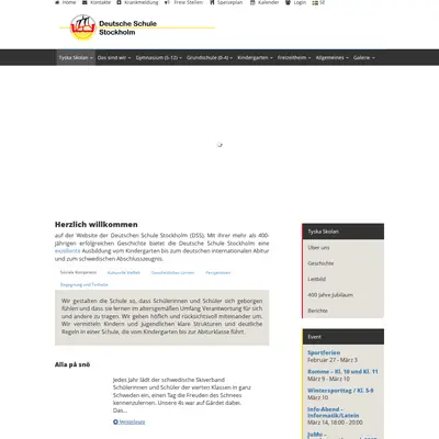 tyskaskolan.se startsida 2017