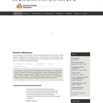 tyskaskolan.se startsida 2018