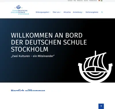 tyskaskolan.se startsida 2026