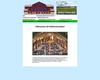 uddeholmsladan.se startsida 2010