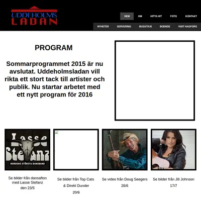 uddeholmsladan.se startsida 2016